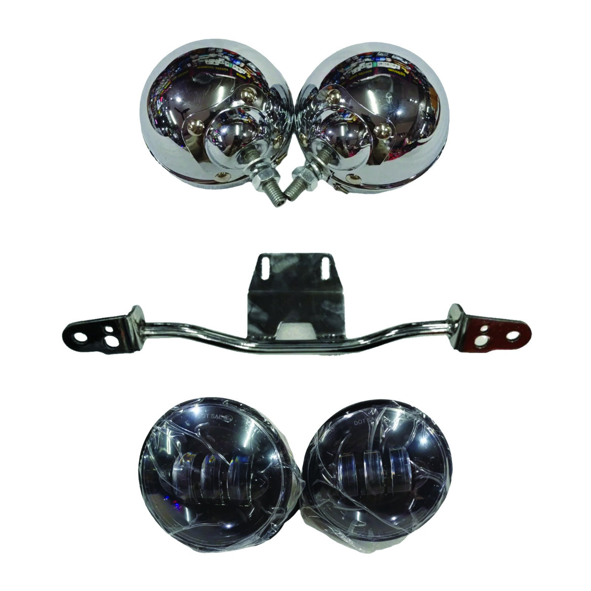 Super Meteor 650 Fog/Auxiliary Light Combo