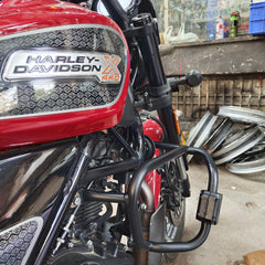 Premium Crash Guard with Flat Sliders for Harley X440
