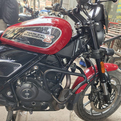 Premium Crash Guard with Flat Sliders for Harley X440