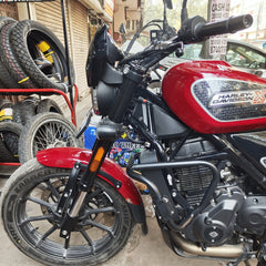 Premium Crash Guard with Flat Sliders for Harley X440