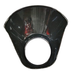 Vivid Black Fairing Mask Front Cowl Headlamp Visor