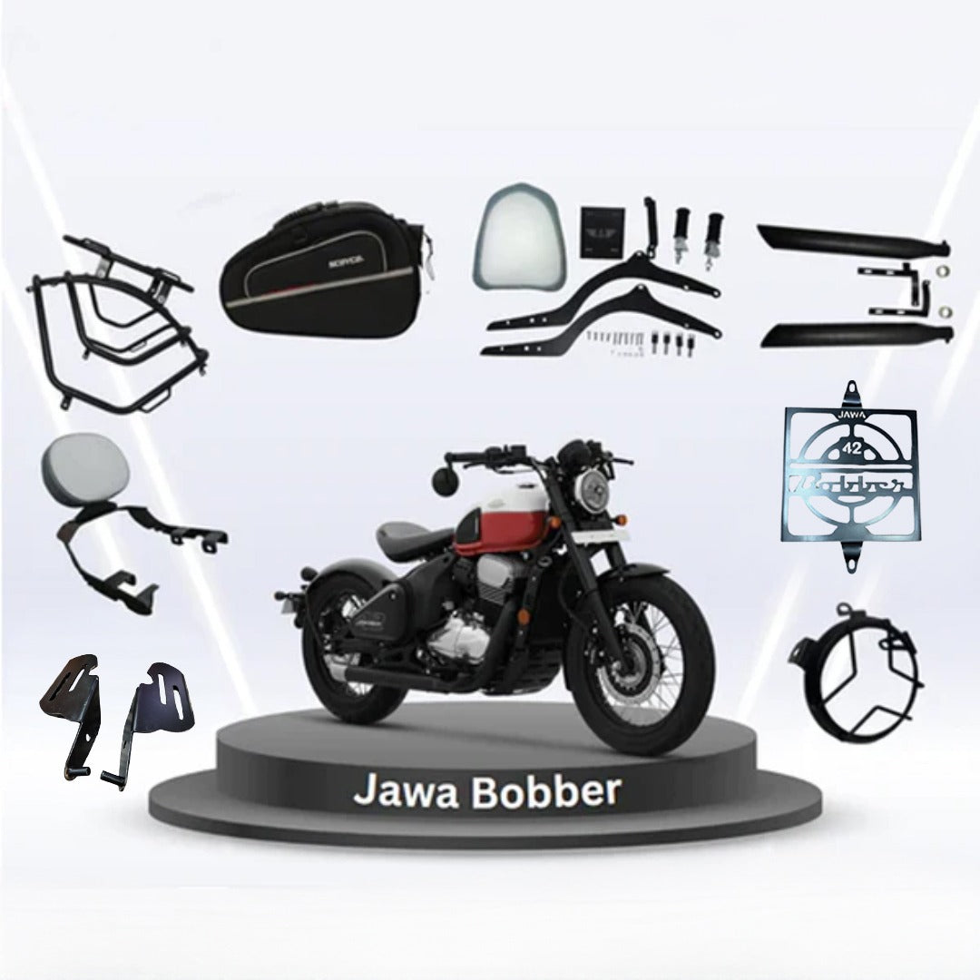 Jawa Bobber Fully Loaded Combo | Complete Upgrade for Jawa Bobber | Premium Features & Comfort