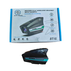 Motorcycle Wireless Headset with Camera BT16