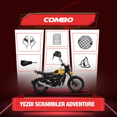 Yezdi Scrambler Adventure Combo