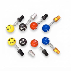 Assorted Universal Spring Nuts for Mirror Holes for all Motorcycles Type 1 -viral