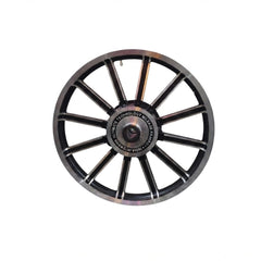 Black 11 Spokes Alloy wheel for Royal Enfield Classic 350 Reborn Double Disc
