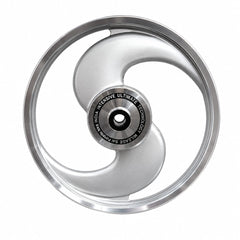 2S Silver Alloy wheel for Royal Enfield Classic 350 and Standard Batallion Reborn Single  Disc