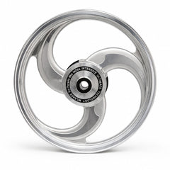 3 talwar Silver Sai Parado  Alloy wheel for Royal Enfield Classic 350 and Standard Batallion Reborn Single  Disc