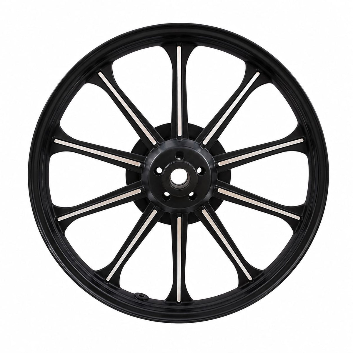 9 Spokes Sai Parado  Alloy wheel for Royal Enfield Classic 350 and Standard Batallion Reborn Single  Disc
