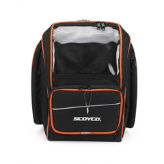 25 Ltr Scocyco Orange Magnetic Tank Bag for all motorcyles