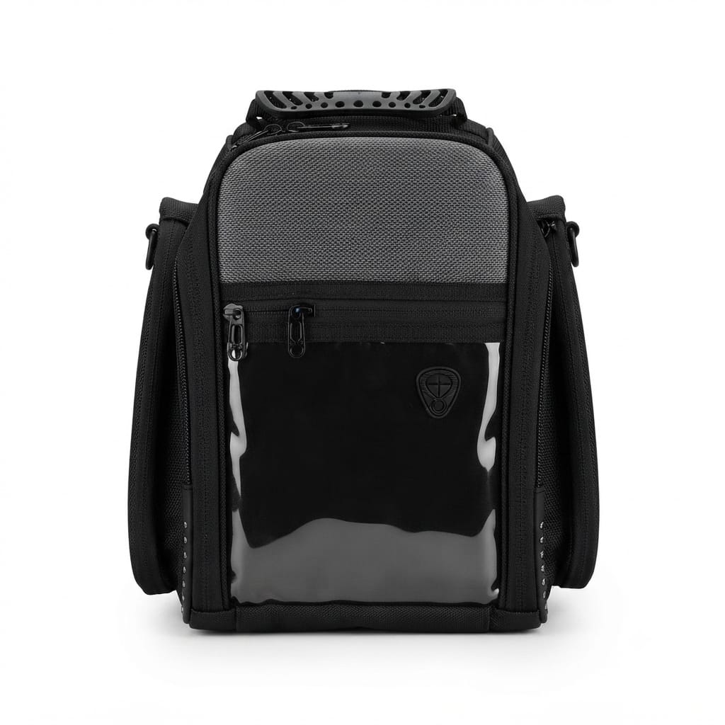 25 Ltr Black Scoyco with Magnet Tank Bag for all Sports Motorcyles-viral