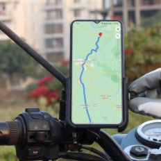 Simtac Mobile Holder with Wireless Charger USB-C for Bikes