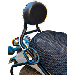 Simple PU Cushion Backrest for Honda H'ness CB 350