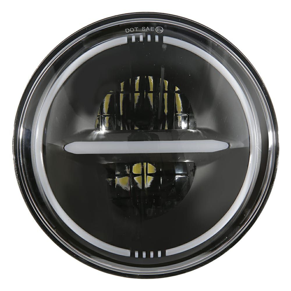 Minus headlight with full ring 150 watt