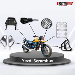 Yezdi Scrambler Adventure Combo