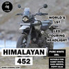 Vaishnu LED Touring Headlight for Royal Enfield Himalayan 452 - Style B