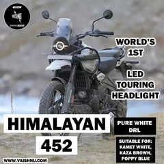 Vaishnu LED Touring Headlight for Royal Enfield Himalayan 452