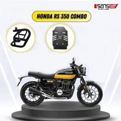 Honda RS 350 Crash Guard & Bash Plate Combo