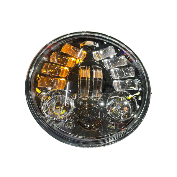 90 Watt Butterfly LED Headlight For Jawa 42 Bobber & Yezdi Roadster  | 6 Months Warranty