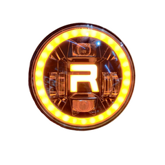 New Design R logo LED Headlight