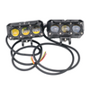 3 projector 80 watt-pair LED Fog light for All Motorcycles