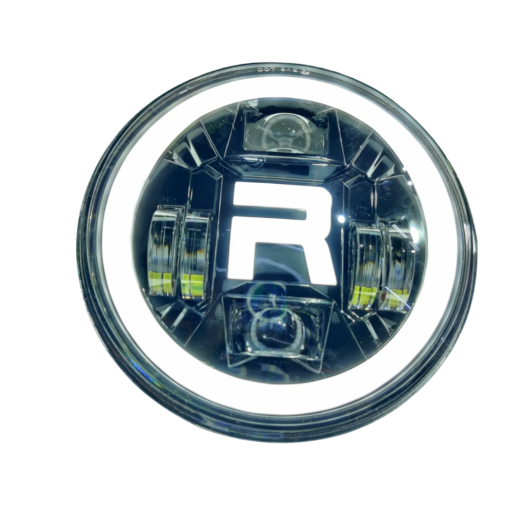 New Design R logo LED Headlight