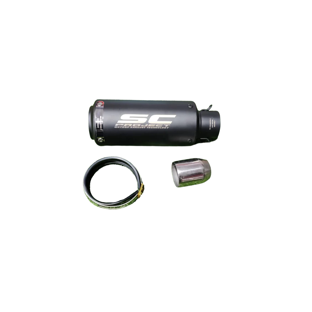 Universal SC project Black Exhaust