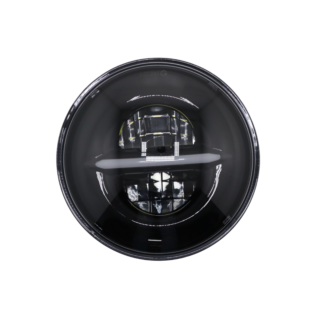 Minus Design 110W LED Headlight for Jawa Models | Durable | Energy-Saving | Versatile