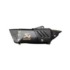 Universal sports exhaust Akrapovic carbon Fibre