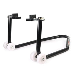 Universal Fit Grandbiker Rear Paddock Stand with Swing Arm Rest (Black)