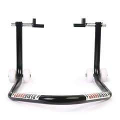Universal Fit Grandbiker Rear Paddock Stand with Swing Arm Rest (Black)