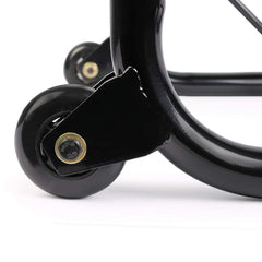 Universal Fit Grandbiker Rear Paddock Stand with Swing Arm Rest (Black)