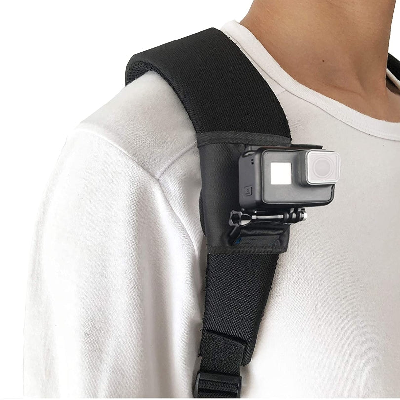 Go Pro/Action Shoulder strap with Velcro  Camera for All Motorcycles