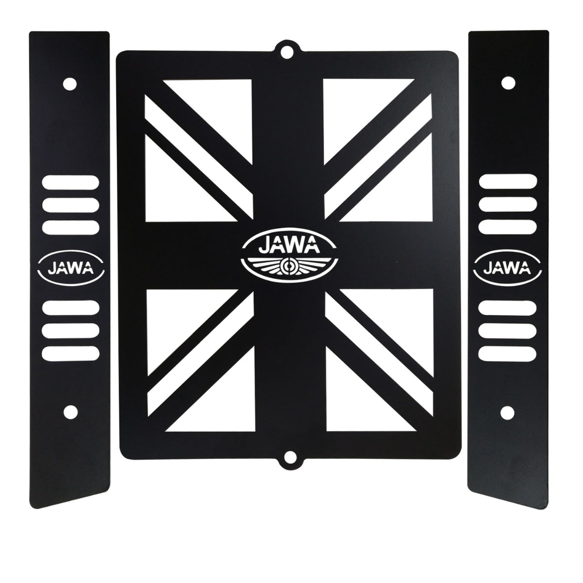 Universal Radiator Grills Union Jack for All Jawa Models-Only For 2019 - 2023 Models