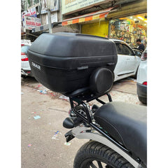 Top rack with plate with cushion Backrest for Honda Hness CB 350 and RS 350