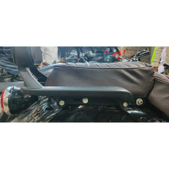 Extender Backrest for Royal Enfield Meteor 350 | Premium Leather & Heavy-Duty Metal | Enhanced Rider Comfort