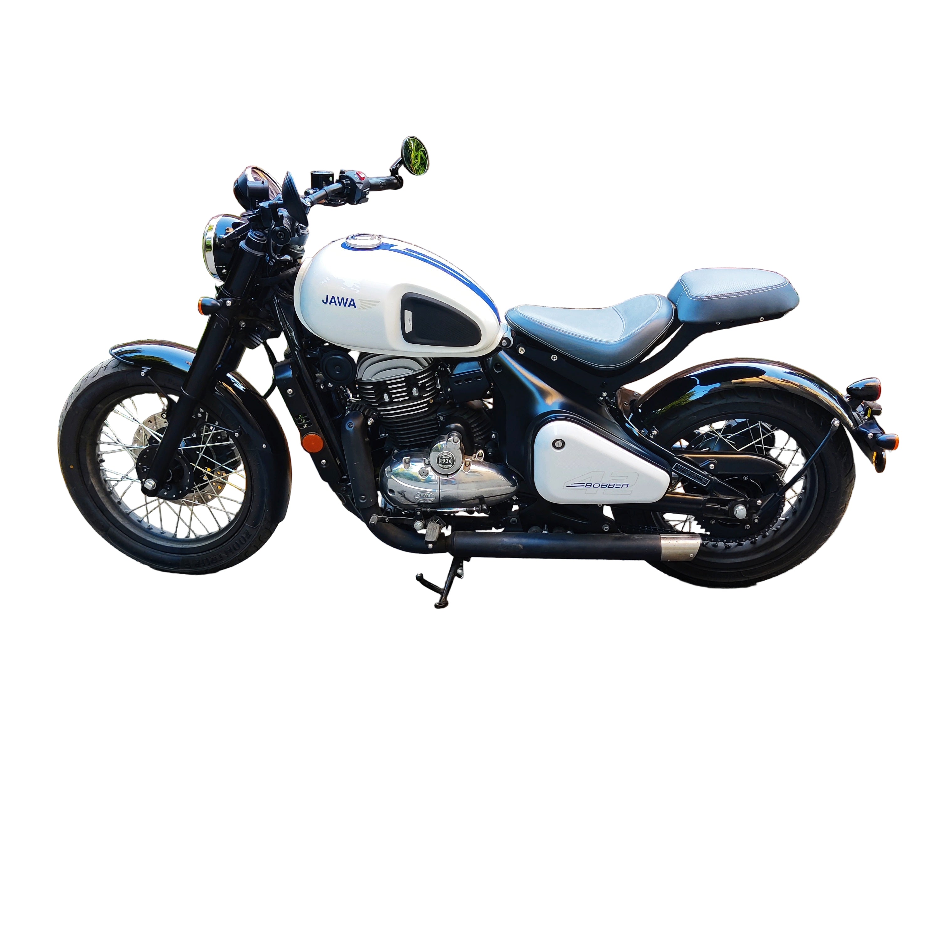 Premium Jawa 42 Bobber Custom Dual Seat - 200kg Load Capacity – Sans ...