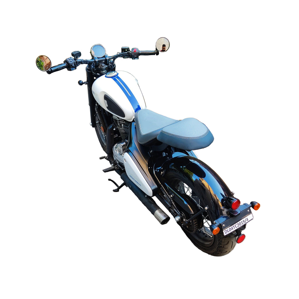 Premium Jawa 42 Bobber Custom Dual Seat - 120kg Load Capacity – Sans ...