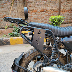 Premium Jerry can Mount Saddle stay for Yezdi Scrambler