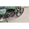 Cross Crash Guard with Delrin Sliders(Round) leg guard/Crash Guard for HIMALAYAN , BS4/BS6
