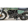 Cross Crash Guard with Delrin Sliders(Round) leg guard/Crash Guard for HIMALAYAN , BS4/BS6