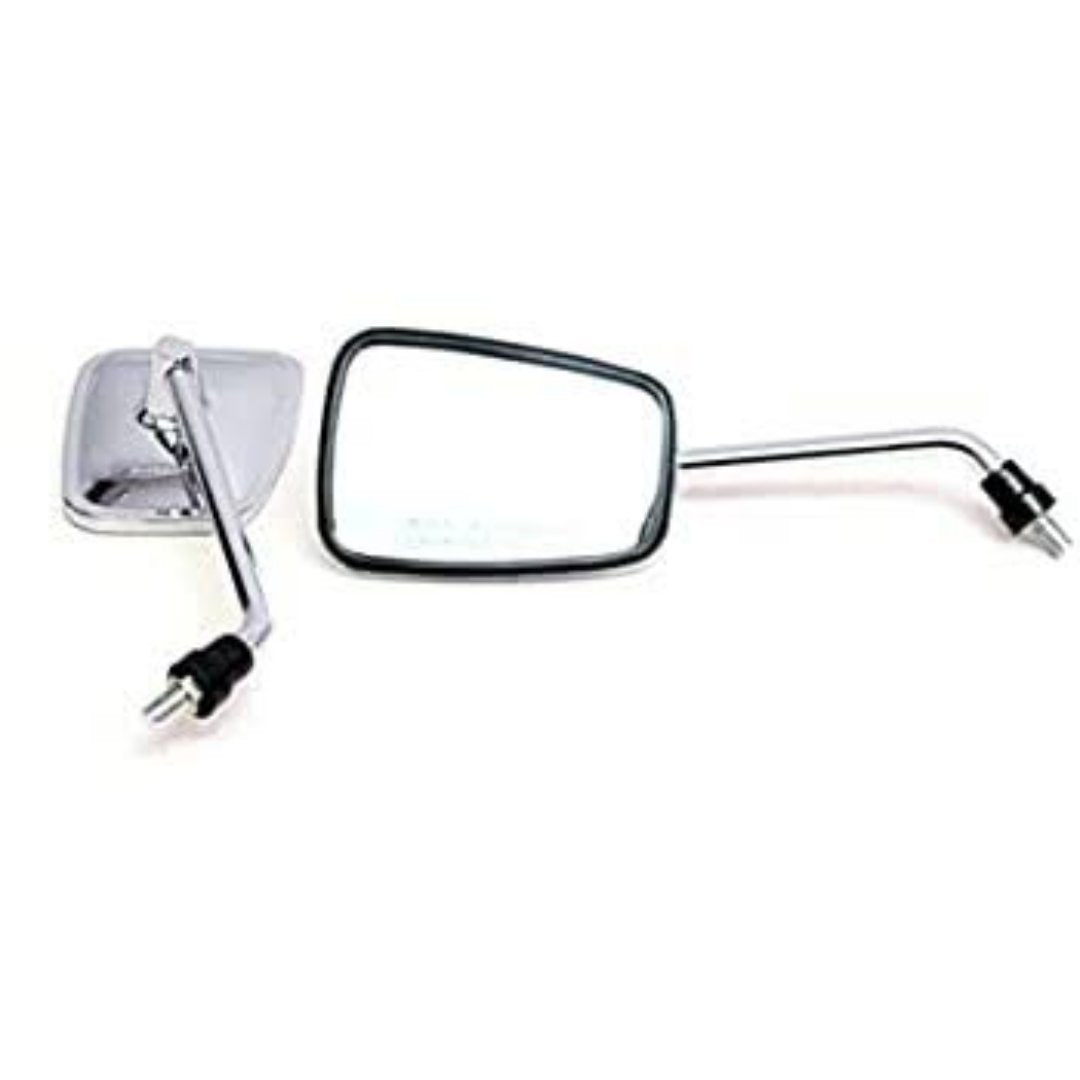 Universal rectangle Chrome Mirror