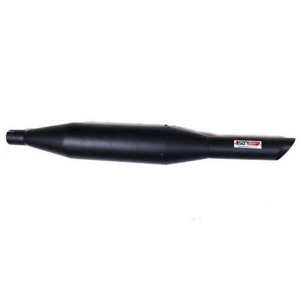 Red Rooster Black Exhaust for  All  Royal Enfield Motorcycle